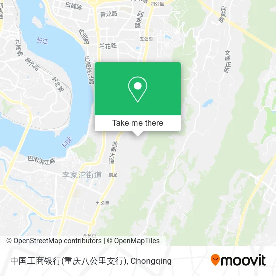 中国工商银行(重庆八公里支行) map