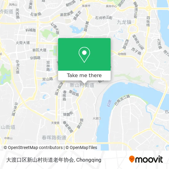 大渡口区新山村街道老年协会 map