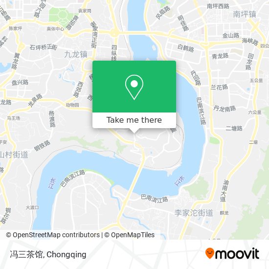 冯三茶馆 map