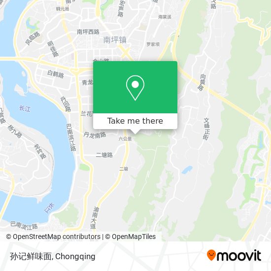 孙记鲜味面 map