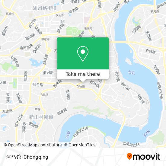 河马馆 map