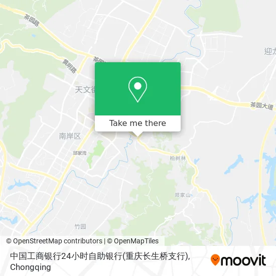 中国工商银行24小时自助银行(重庆长生桥支行) map