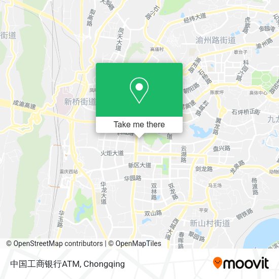 中国工商银行ATM map