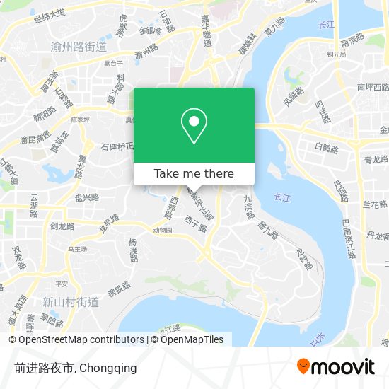 前进路夜市 map