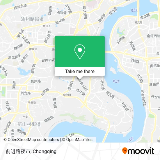 前进路夜市 map
