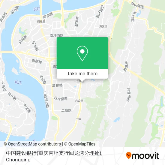中国建设银行(重庆南坪支行回龙湾分理处) map