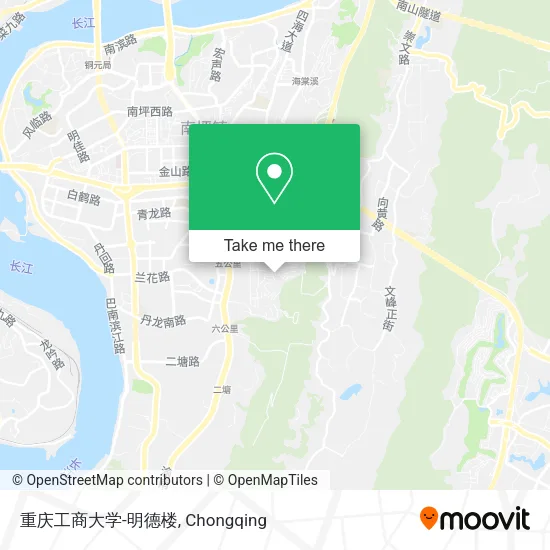 重庆工商大学-明德楼 map