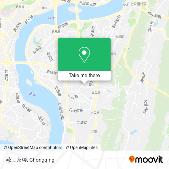 燕山茶楼 map