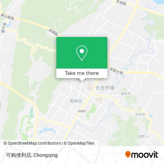 可购便利店 map