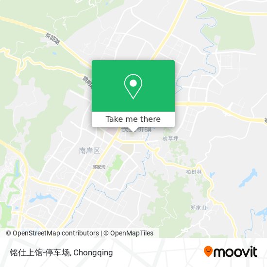 铭仕上馆-停车场 map