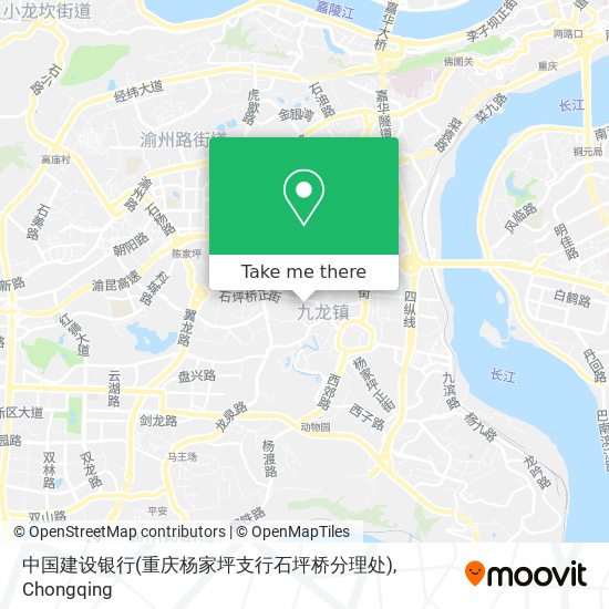 中国建设银行(重庆杨家坪支行石坪桥分理处) map