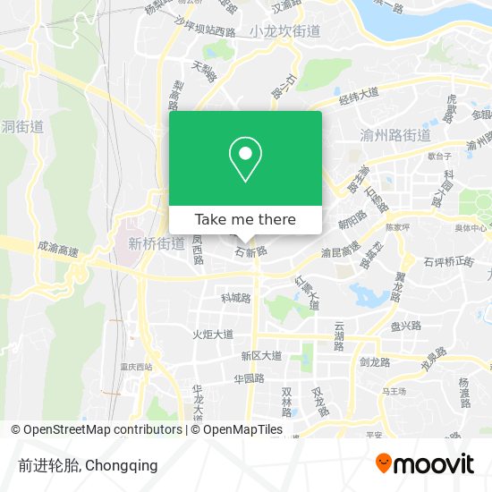 前进轮胎 map
