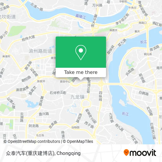 众泰汽车(重庆建博店) map
