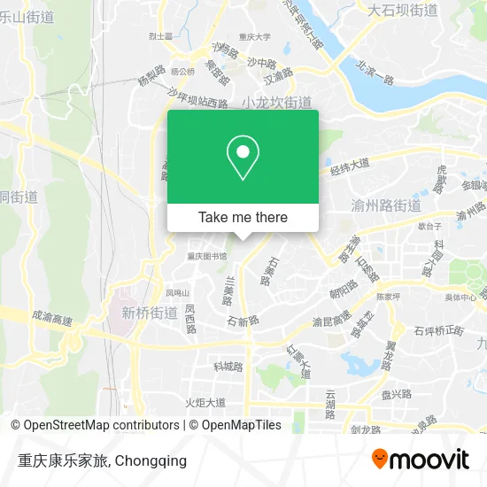 重庆康乐家旅 map