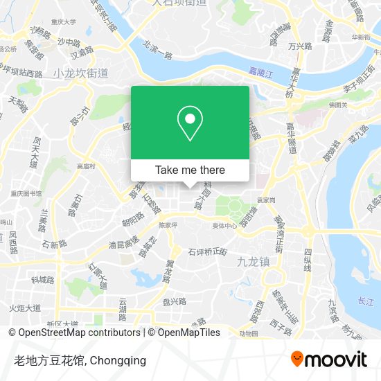 老地方豆花馆 map