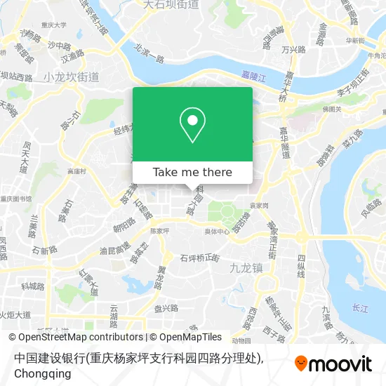 中国建设银行(重庆杨家坪支行科园四路分理处) map