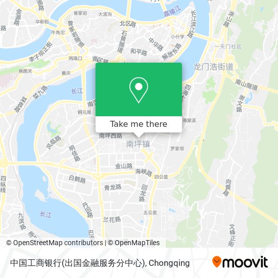 中国工商银行(出国金融服务分中心) map