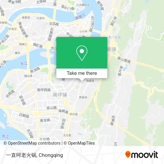 一直呵老火锅 map