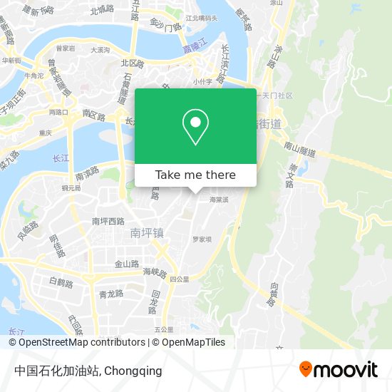 中国石化加油站 map