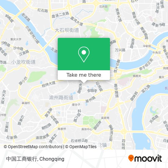 中国工商银行 map
