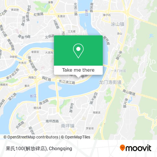 果氏100(解放碑店) map