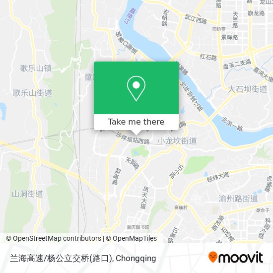 兰海高速/杨公立交桥(路口) map