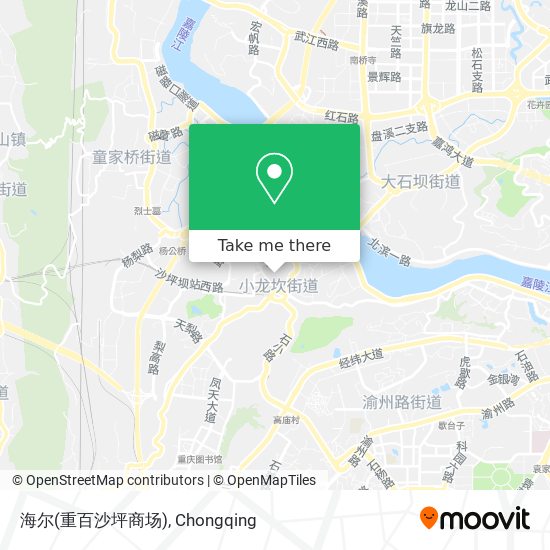 海尔(重百沙坪商场) map