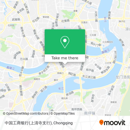 中国工商银行(上清寺支行) map