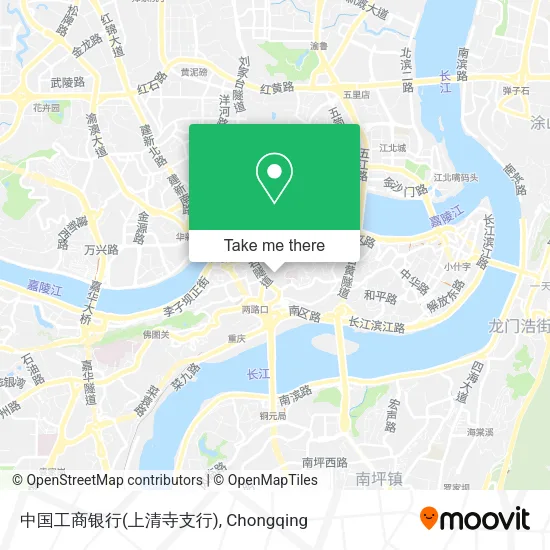 中国工商银行(上清寺支行) map