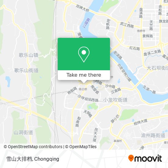 雪山大排档 map