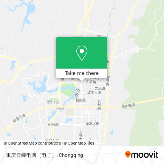 重庆云臻电脑（电子） map