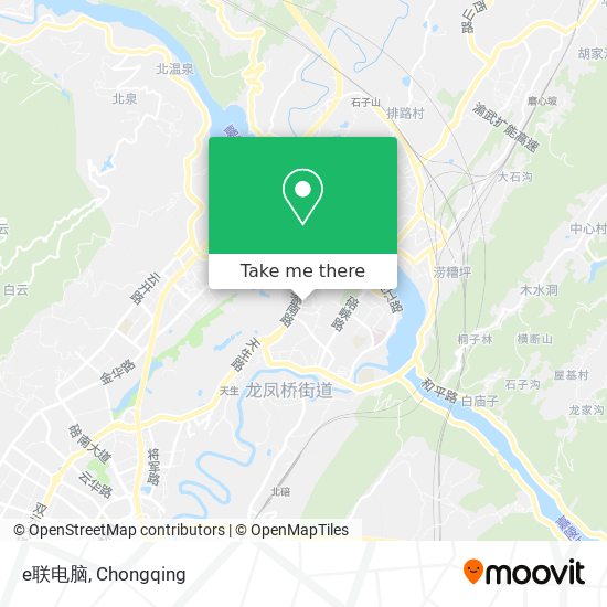 e联电脑 map