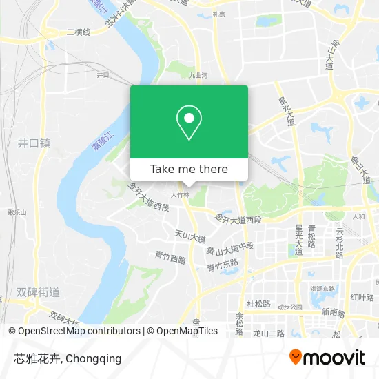 芯雅花卉 map