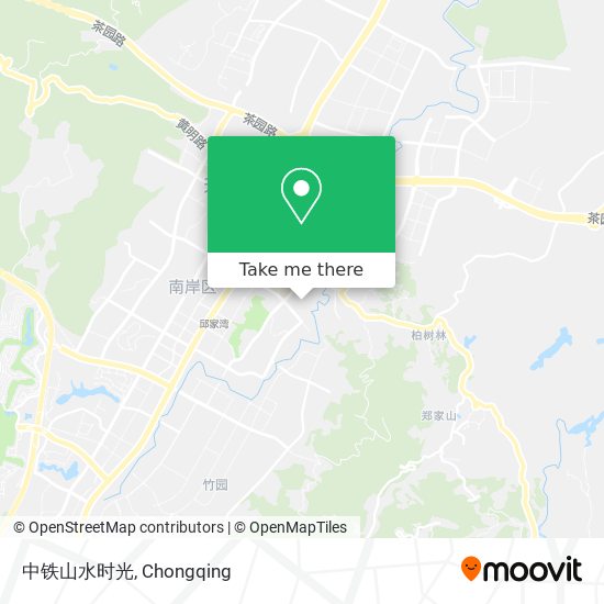 中铁山水时光 map