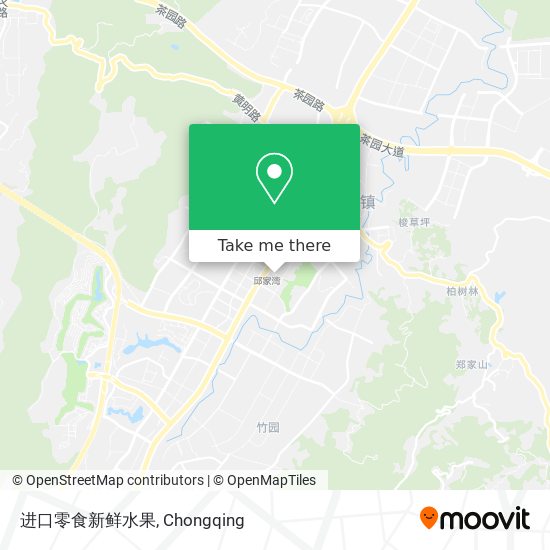 进口零食新鲜水果 map