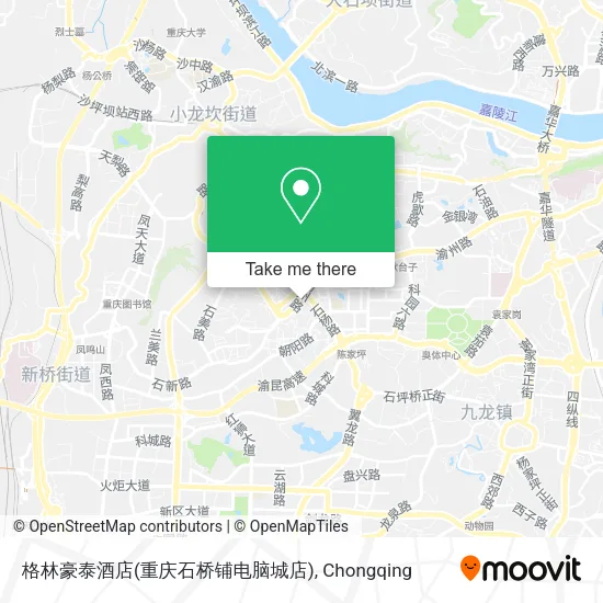 格林豪泰酒店(重庆石桥铺电脑城店) map