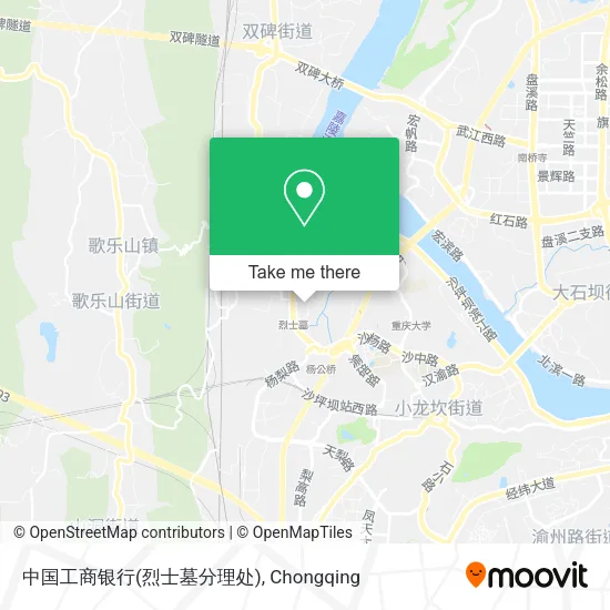 中国工商银行(烈士墓分理处) map