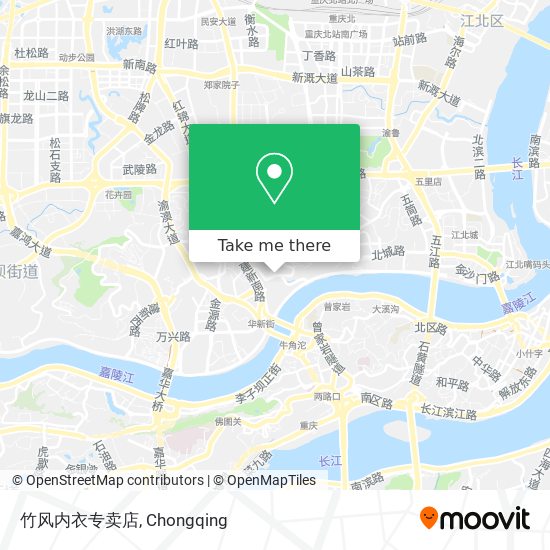 竹风内衣专卖店 map