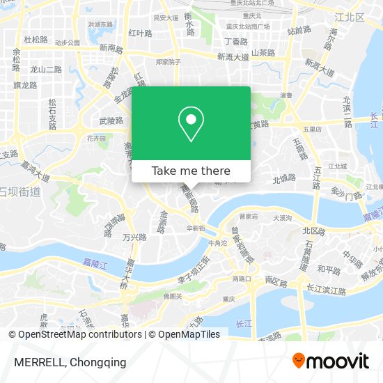 MERRELL map