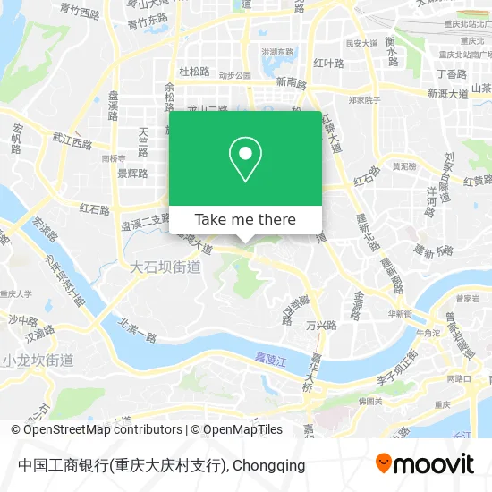 中国工商银行(重庆大庆村支行) map