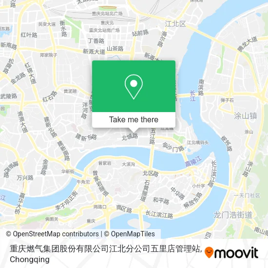 重庆燃气集团股份有限公司江北分公司五里店管理站 map