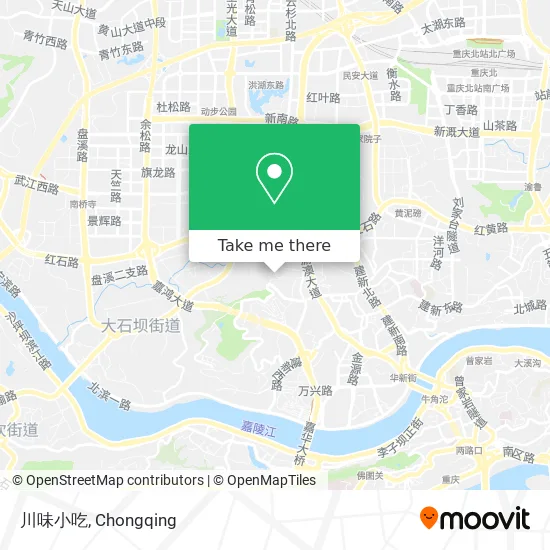 川味小吃 map