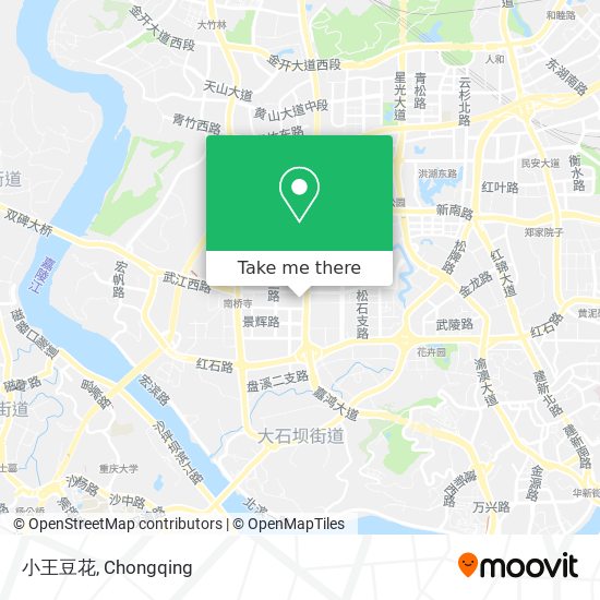 小王豆花 map