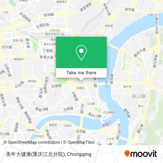 美年大健康(重庆江北分院) map