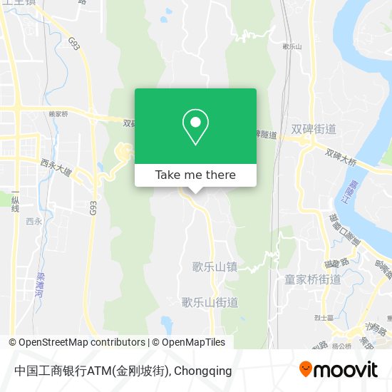 中国工商银行ATM(金刚坡街) map