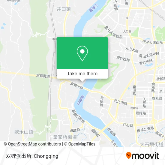 双碑派出所 map