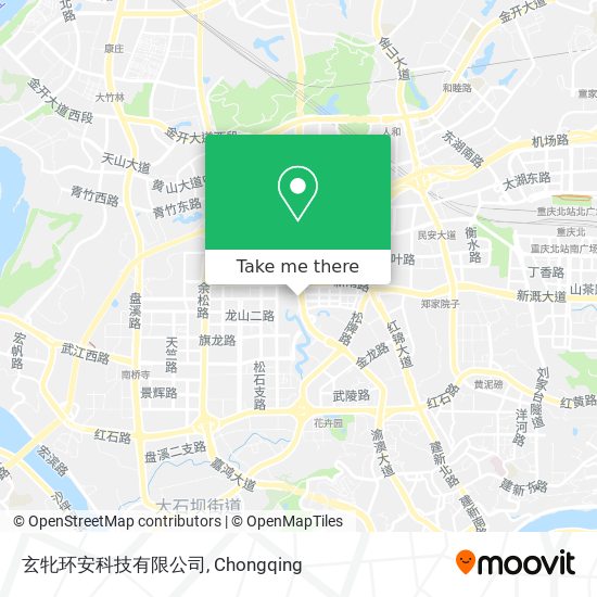 玄牝环安科技有限公司 map