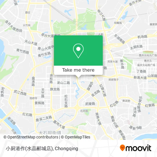 小厨港作(水晶郦城店) map