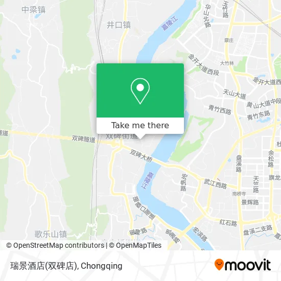 瑞景酒店(双碑店) map