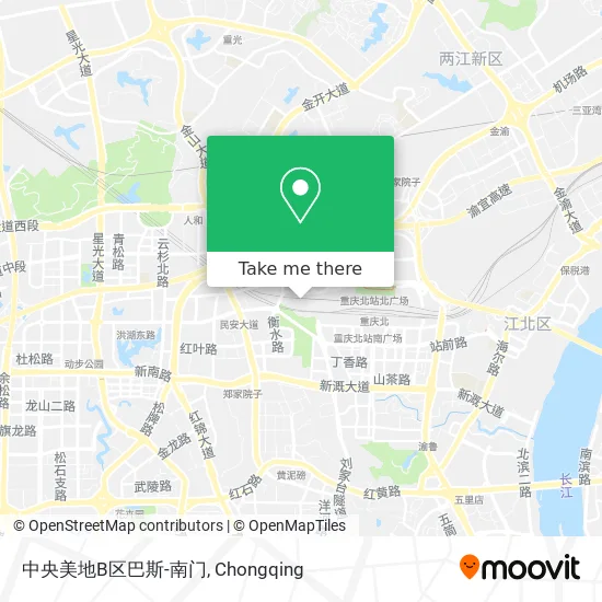 中央美地B区巴斯-南门 map